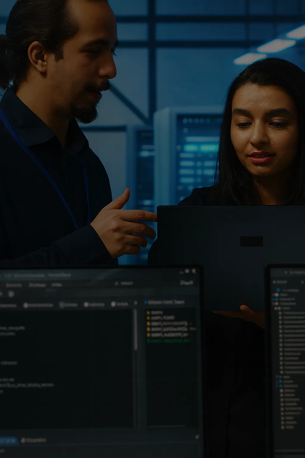 AI visitor management system dashboard