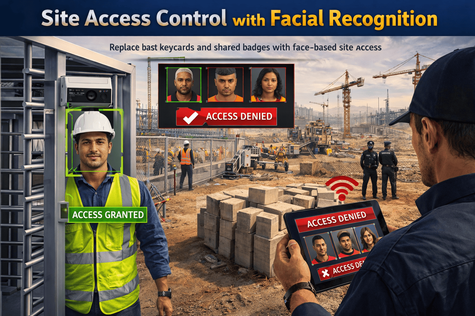 Site access control in action