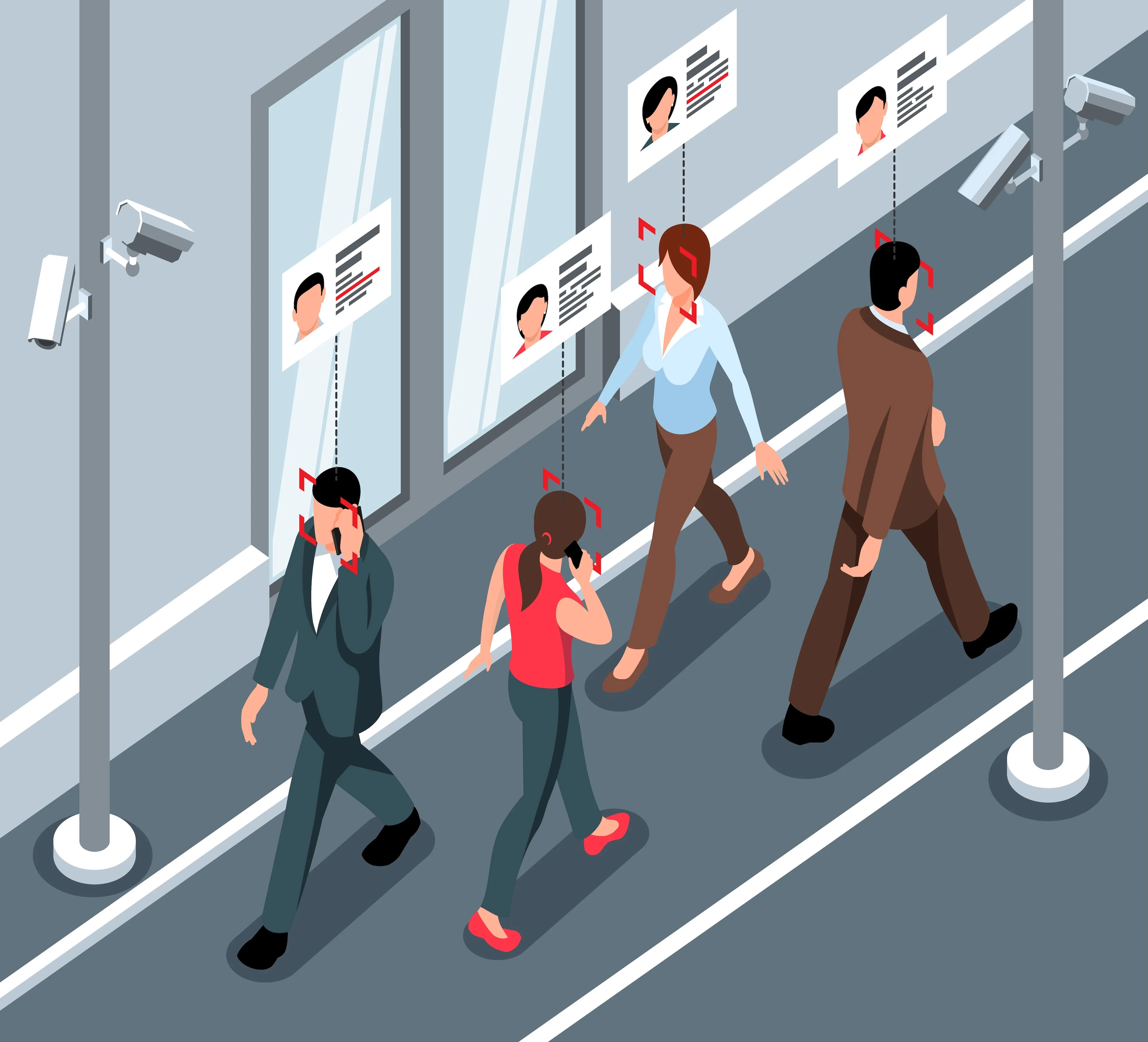 Gate guard app for offices