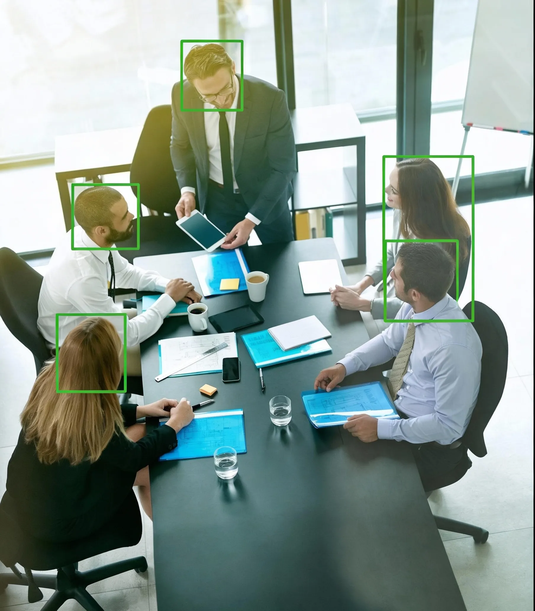 Corporate staff attendance system